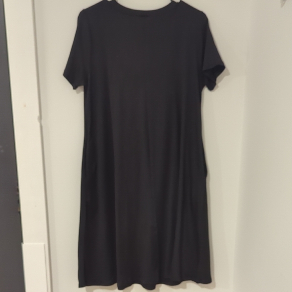 Black T Shirt Dress - Picture 6 of 6